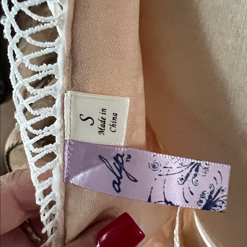 Alya White Lace Mini Dress NWOT - Picture 7 of 7